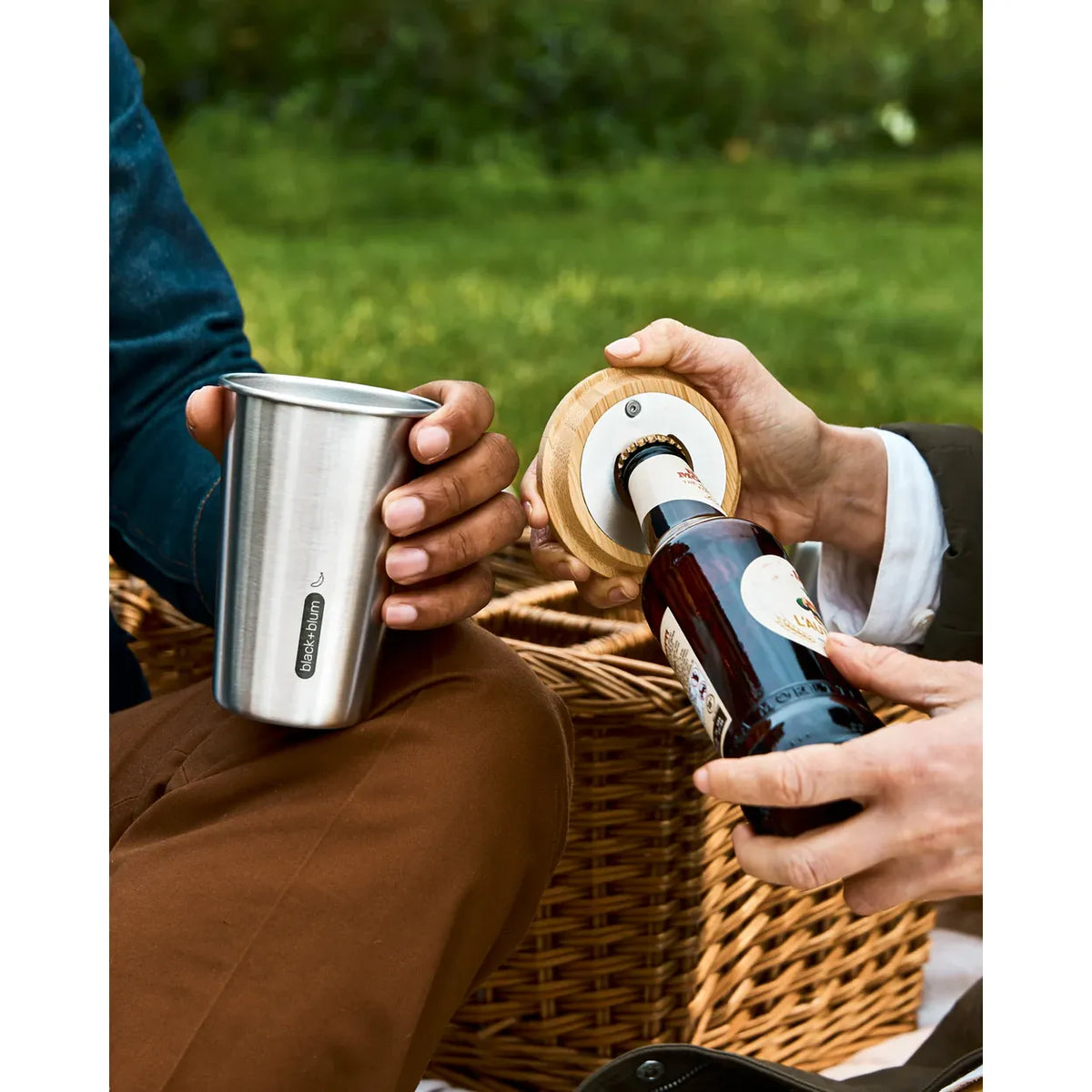 Set de tasses en inox - Black + Blum London - Goblet - - La Guilde Culinaire