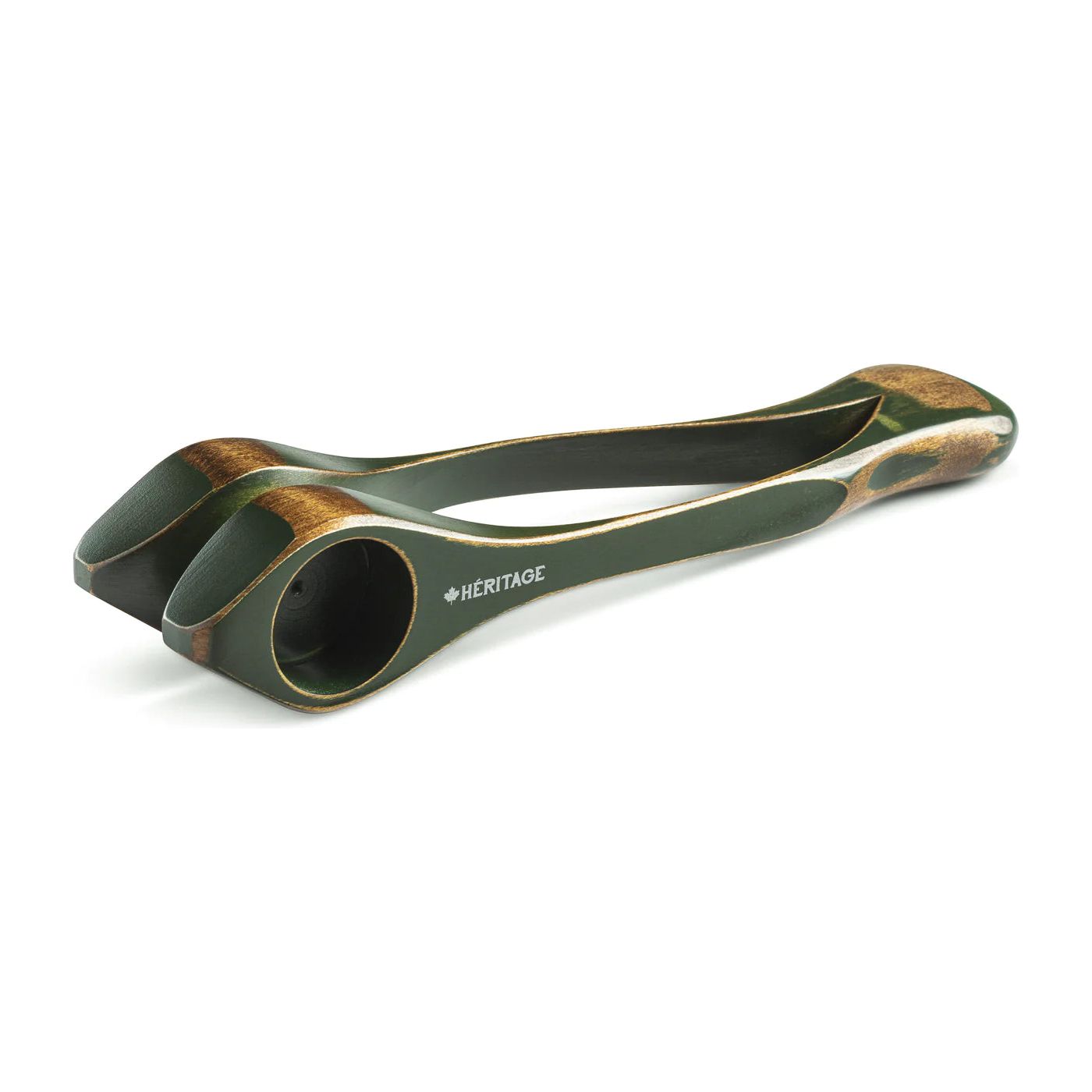 Cuillère Musicale Héritage - Boite-à-Bois (Grande) Vert   - Héritage Musical Spoons - Cuillère musicale - G-Boite-à-Bois-Green - La Guilde Culinaire