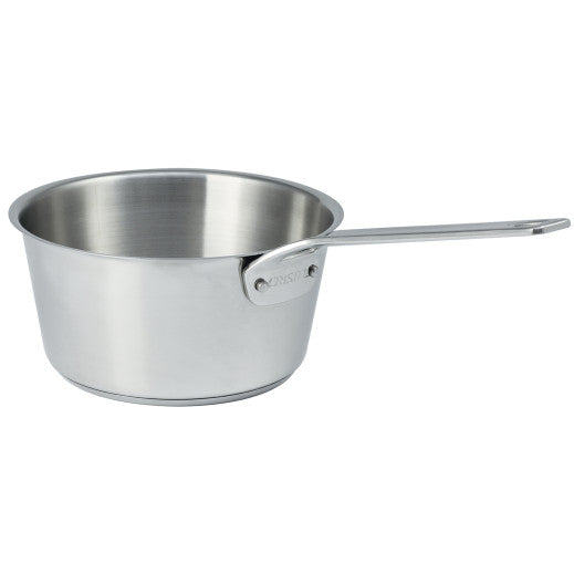 Casserole inox brossé Cristel - Collection 1826 16 cm   - Cristel - Casserole - C16MV - La Guilde Culinaire