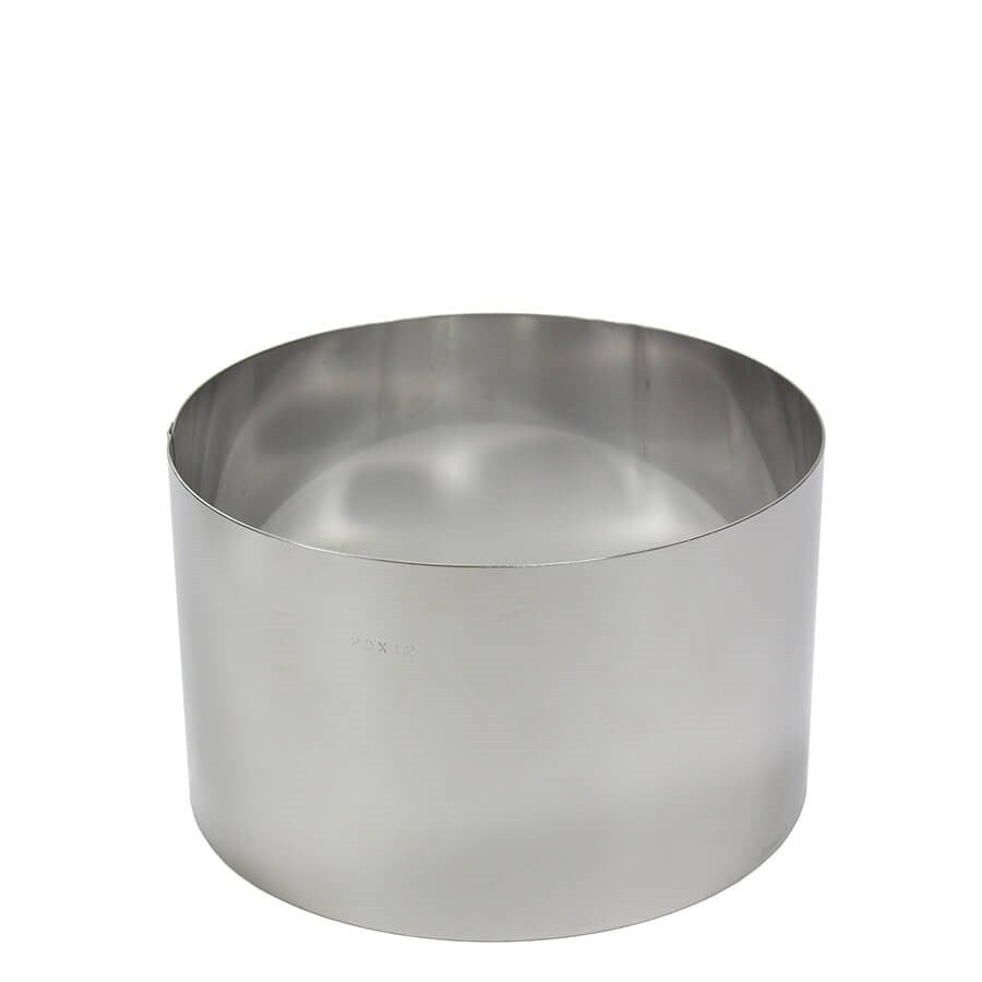 Cercles à Tartare en Inox 8,25 cm x 5.7 cm    - Gobel - Cercle à tartare -  - La Guilde Culinaire