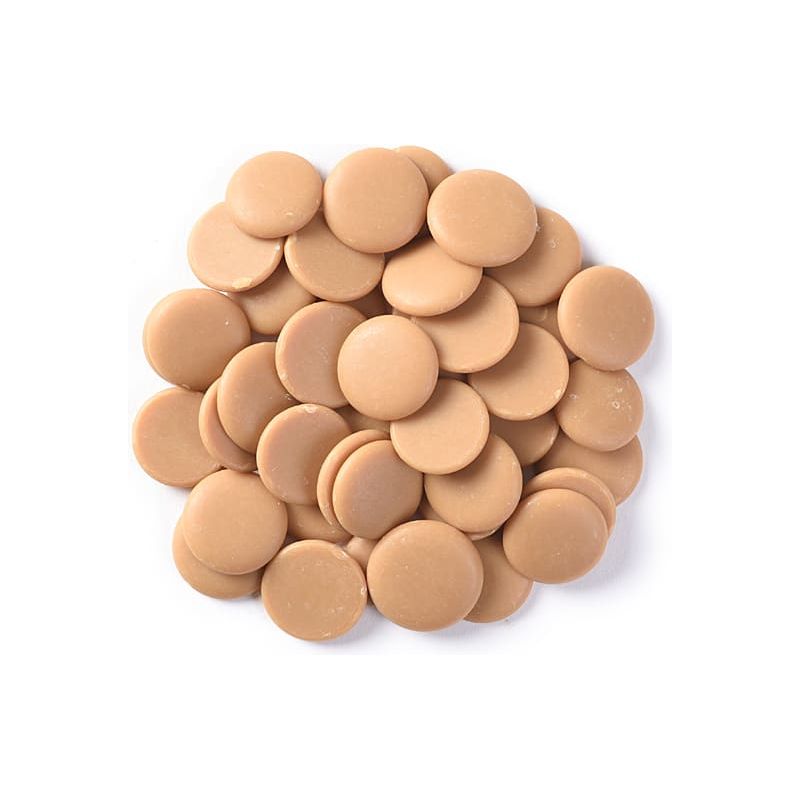Chocolat Zéphyr Caramel 35% 500 gr   - Cacao Barry - Chocolat blanc - ZEPHYR CRAMEL-500GR - La Guilde Culinaire