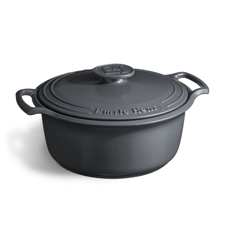 Cocotte Sublime 5.8L - Emile Henry ! Ardoise - Emile Henry - Cocotte - 91774760 - La Guilde Culinaire