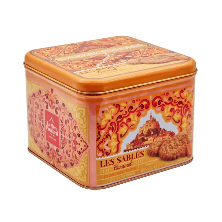Coffret Mythique de sablés caramel 500g - La Mère Poulard - Biscuit - - La Guilde Culinaire