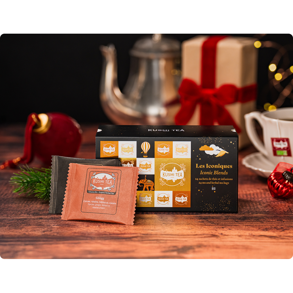 Coffret Les Iconiques Bio - Kusmi Tea - Thé et infusion - - La Guilde Culinaire