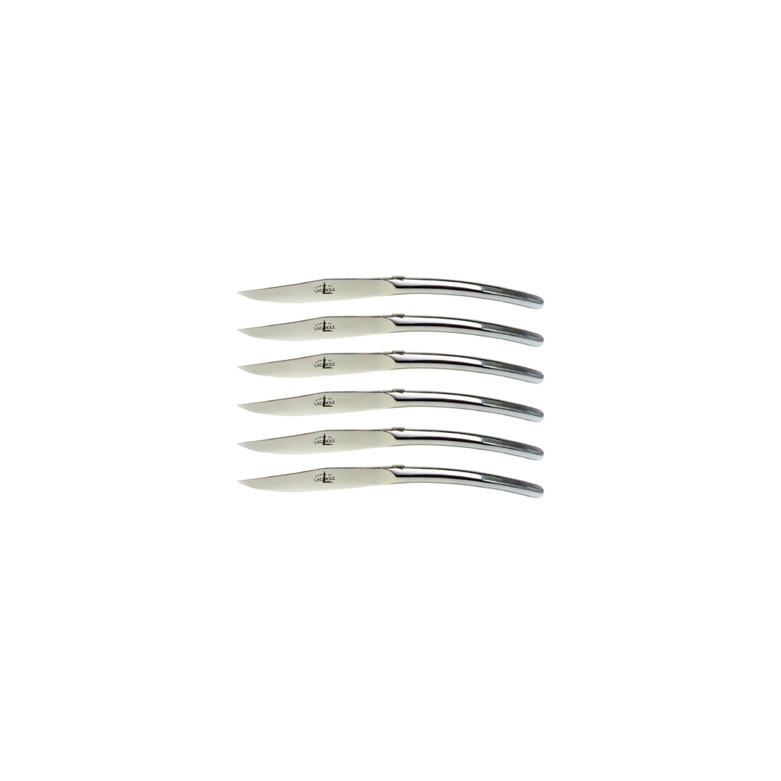 Couteau de table C + B Lefebvre inox brillant – Laguiole - Laguiole - Couteau à steak - - La Guilde Culinaire