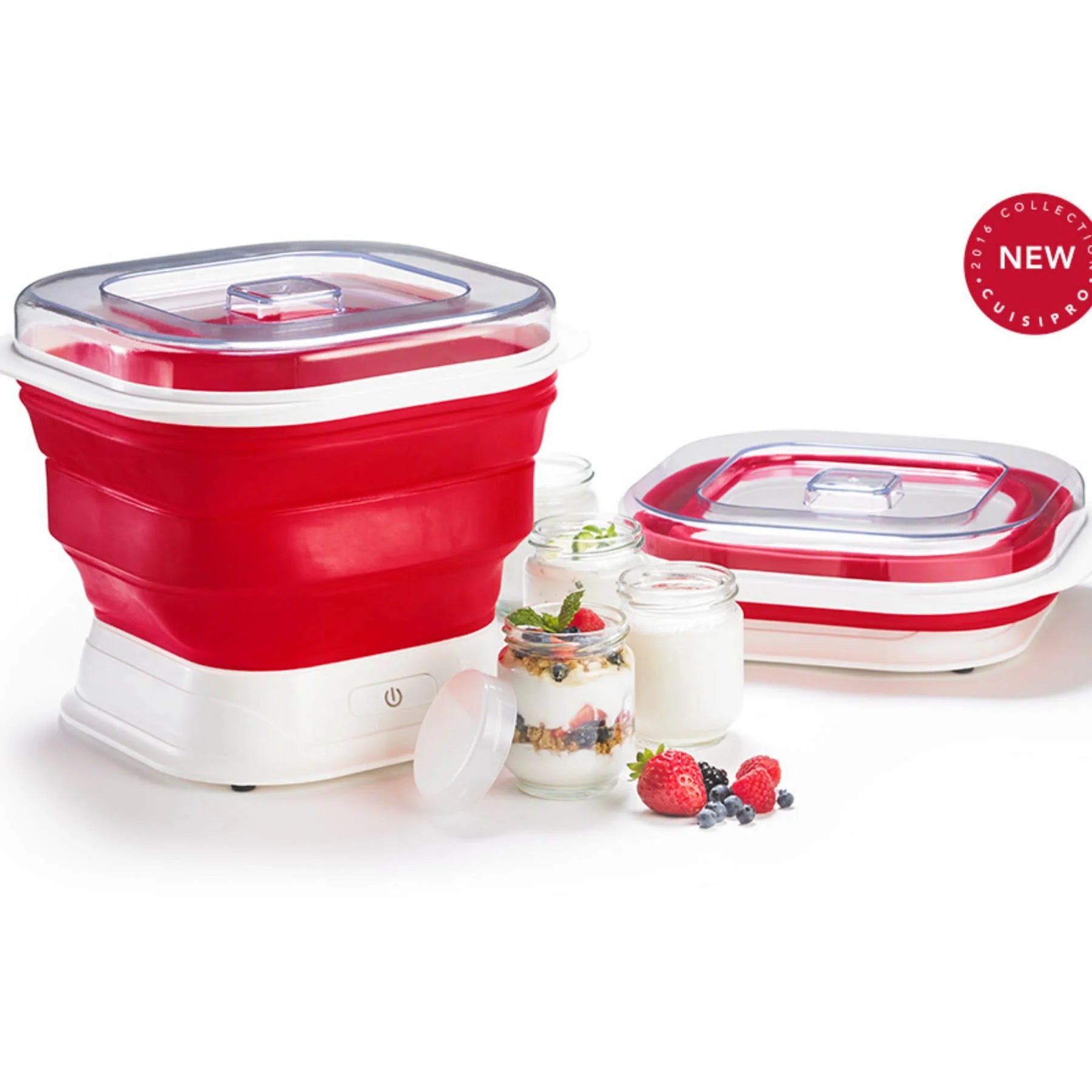 Yaourtière pliable    - Cuisipro - Yaourtière -  - La Guilde Culinaire