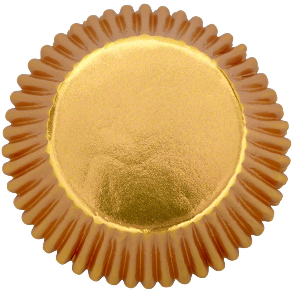 Caissettes à cupcakes dorées - Wilton - Moule à pâtisserie - - La Guilde Culinaire