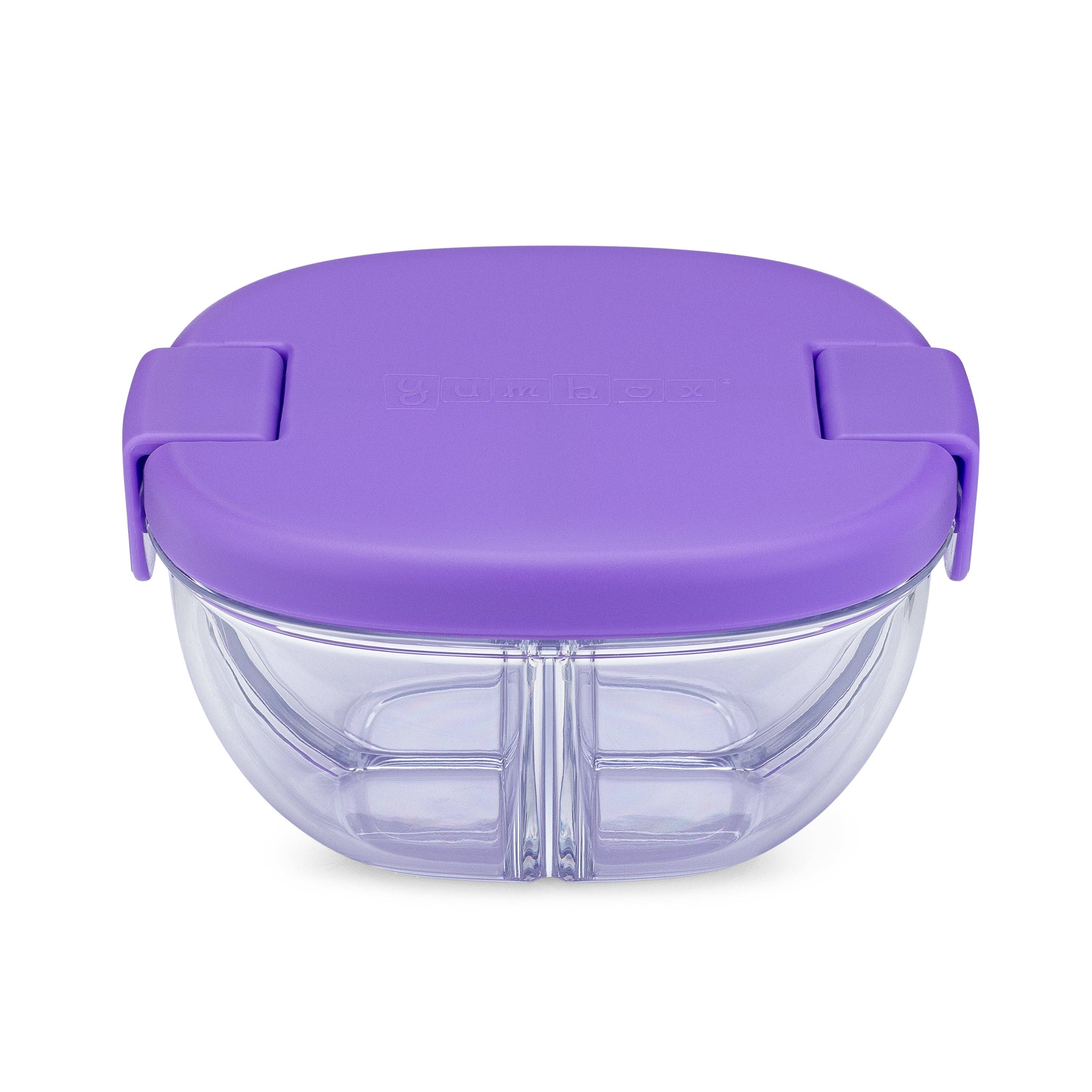 Bol à collations compact et étanche à 3 compartiments - Yumbox - Boîte à repas - - La Guilde Culinaire