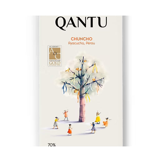 Chocolat Noir - CHUNCHO 70% - QANTU - QANTU - Tablette de chocolat - - La Guilde Culinaire