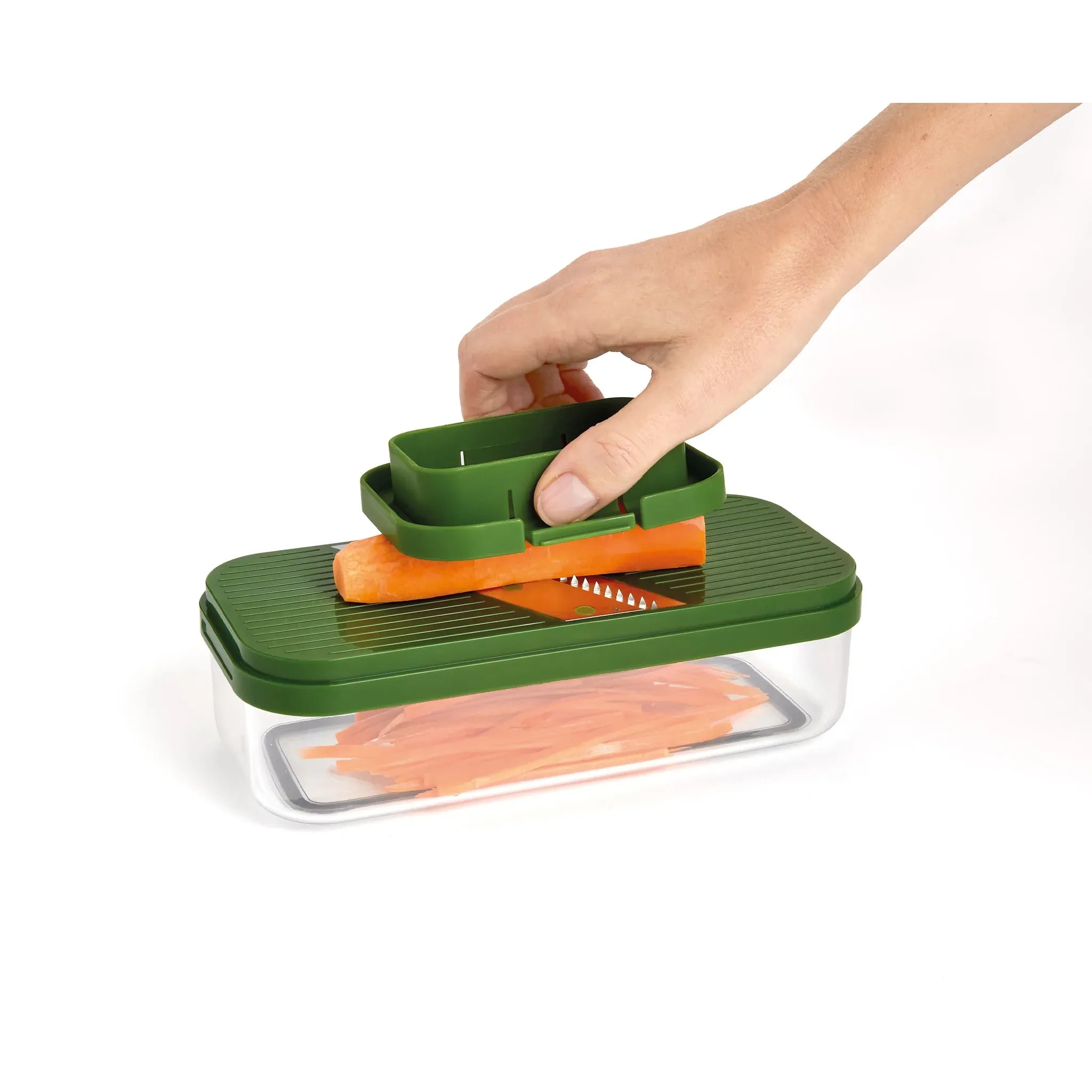 Multi-prep Compact ens. 4-en-1 pour trancher - Joseph Joseph - Râpe et zesteur - - La Guilde Culinaire