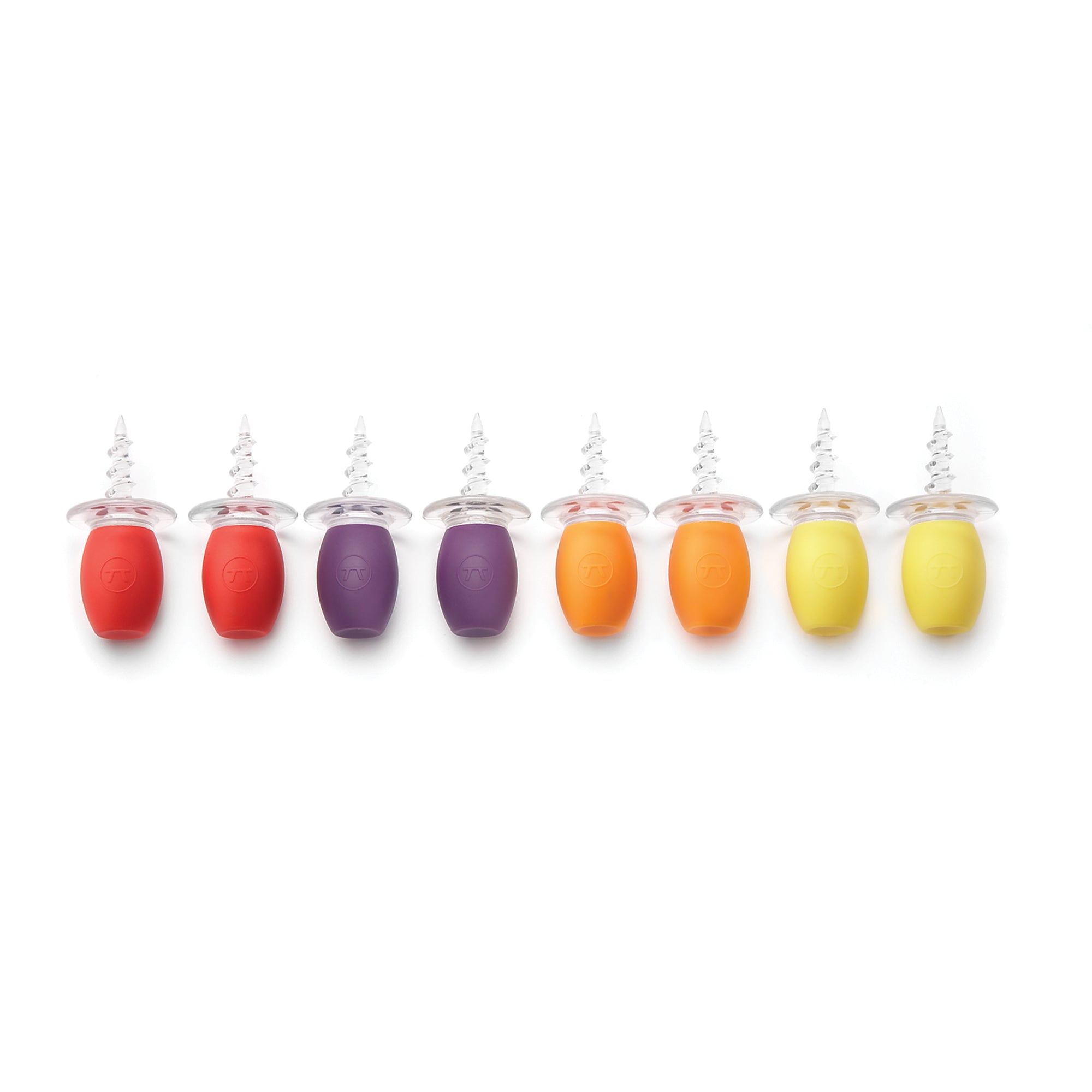 Ensemble de 8 piques à maïs vissables silicone !    - Outset - Pic et brochette -  - La Guilde Culinaire