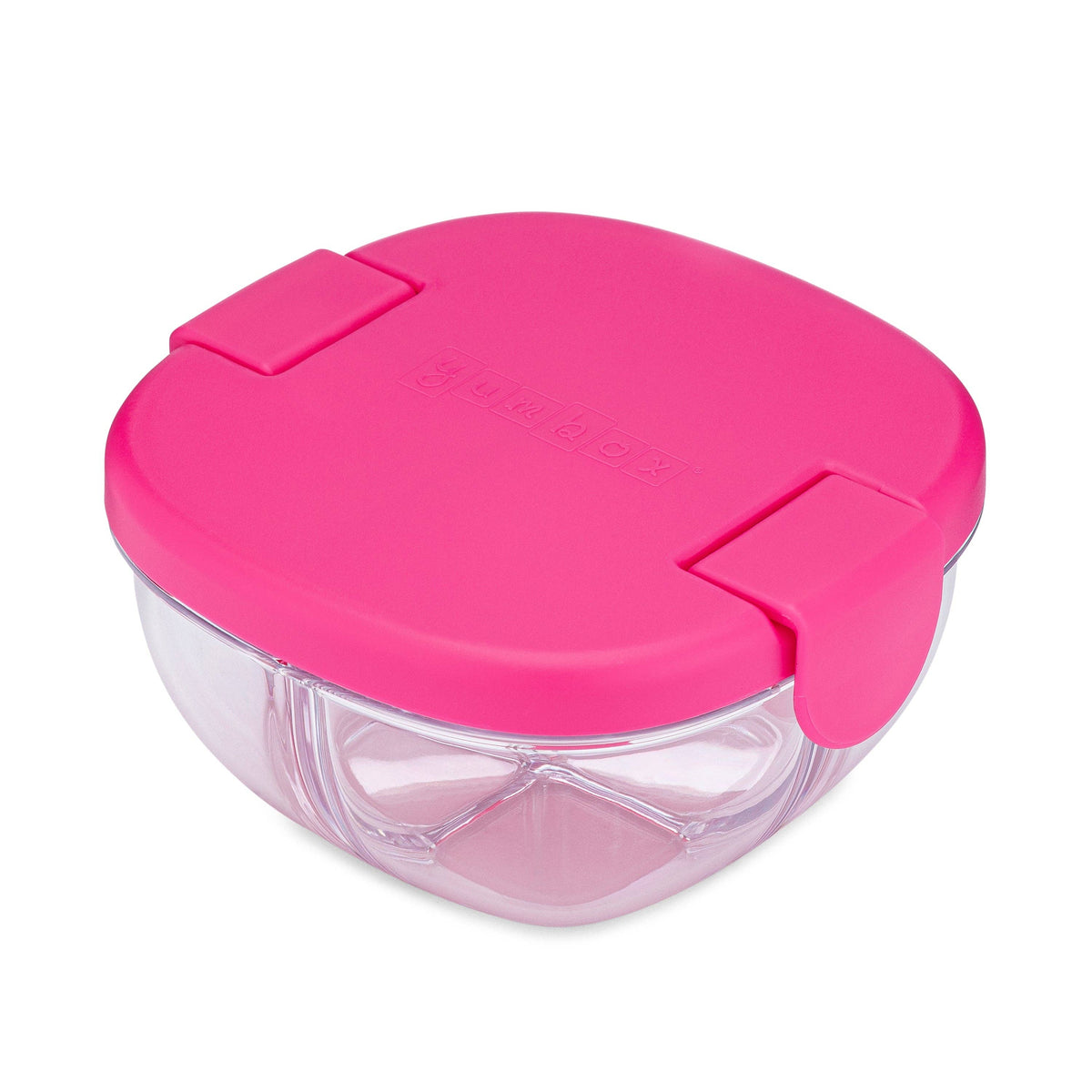 Bol à collation étanche avec 3 compartiments - Framboise rose - Yumbox - Boîte à repas - - La Guilde Culinaire