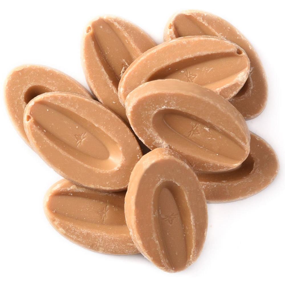 Chocolat Dulcey à Pâtisser 35%, Valrhona 195 g / 0.43 lbs - Valrhona - Chocolat - 883038-195g - La Guilde Culinaire