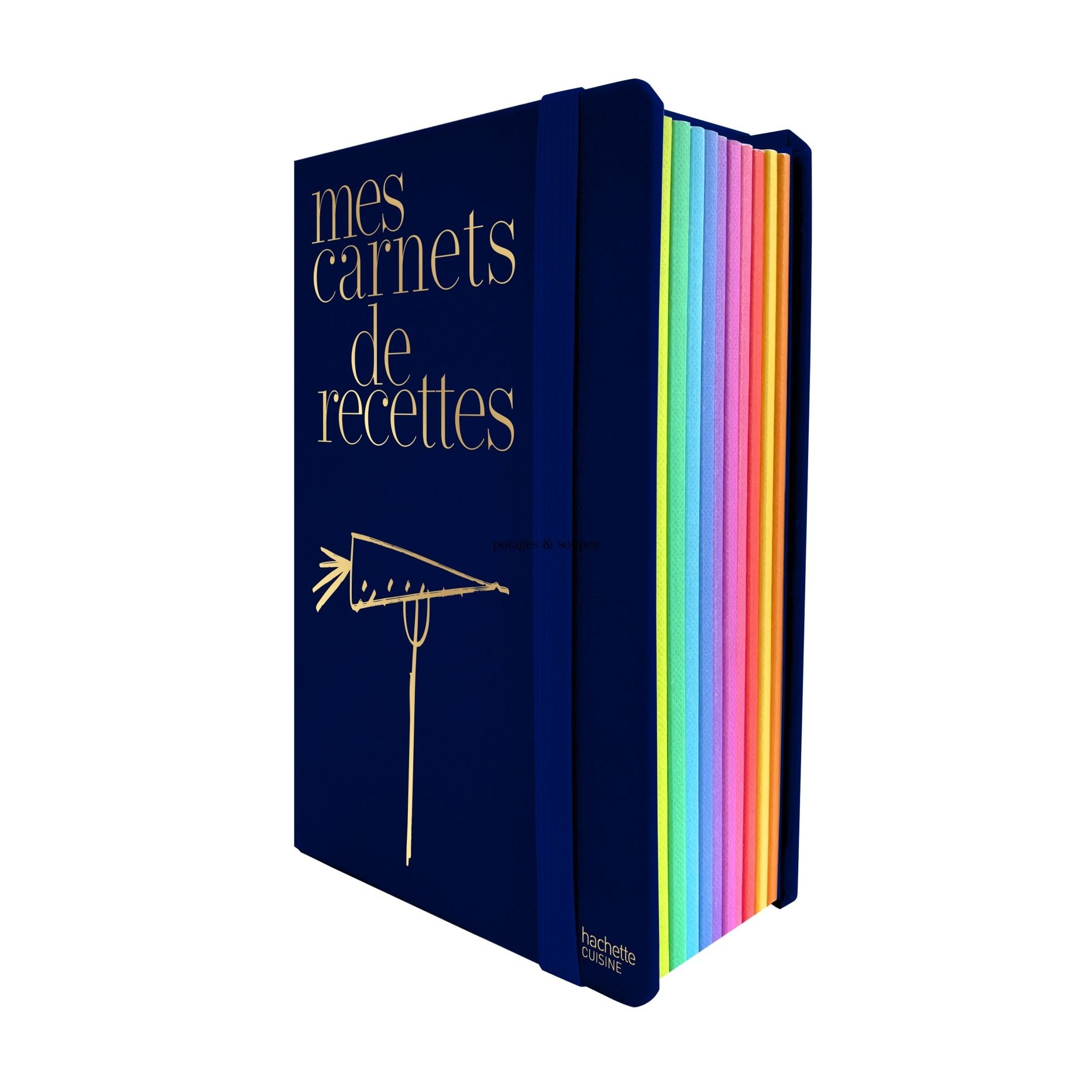 Mes carnets de recettes - Hachette Ed. - Livre de cuisine - - La Guilde Culinaire