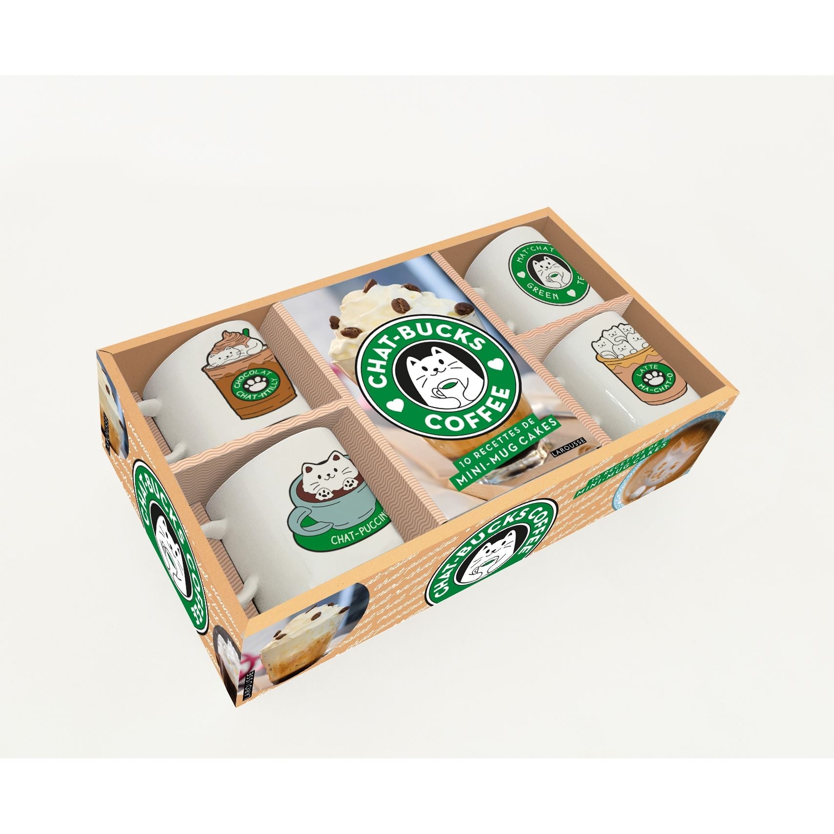 Chat-bucks coffee - Larousse Ed. - Livre - - La Guilde Culinaire