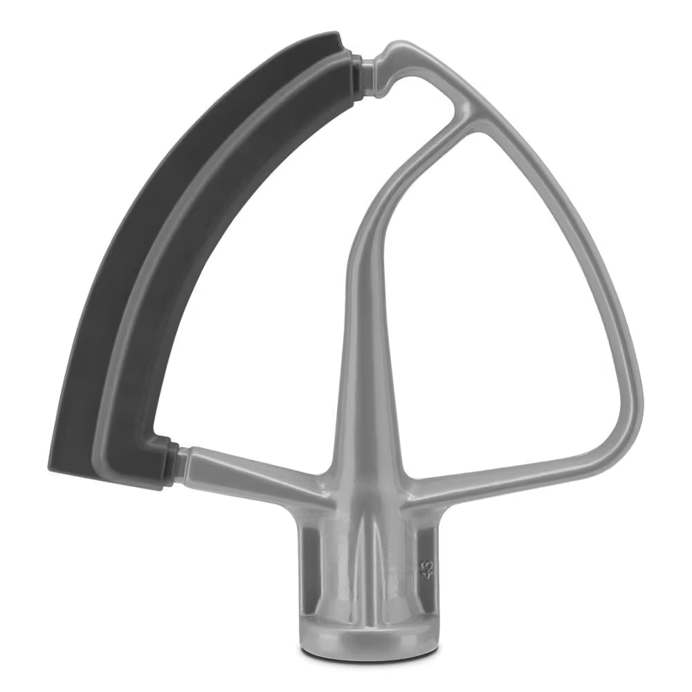 Fouet plat à bord souple pour KitchenAid Argent - Kitchenaid - Fouets batteur sur socle - KFE5TS - La Guilde Culinaire