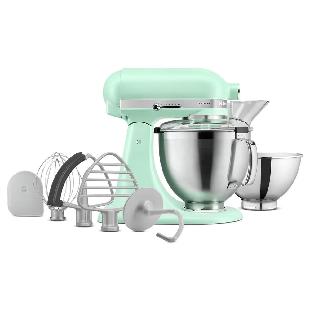 Batteur sur socle KitchenAid 4.7 L (5 pintes) Couleur de l’année 2026 - Menthe verte - Kitchenaid - Batteur sur socle - - La Guilde Culinaire