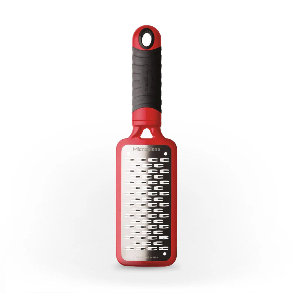 Râpe RIBBON Double Tranchants avec couvercle protecteur et mesureur - Séries Home * - Microplane - Râpe et zesteur - - La Guilde Culinaire