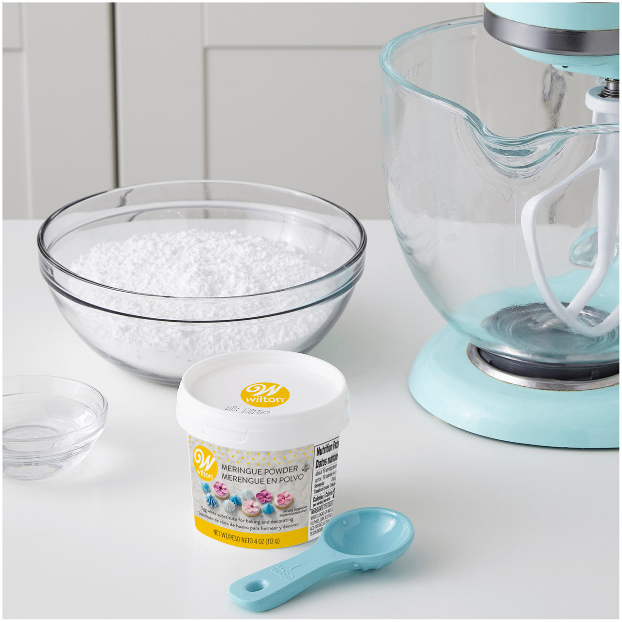 Poudre de meringue, Substitut de blanc d'œuf 113 g - Wilton - Poudre de meringue - - La Guilde Culinaire