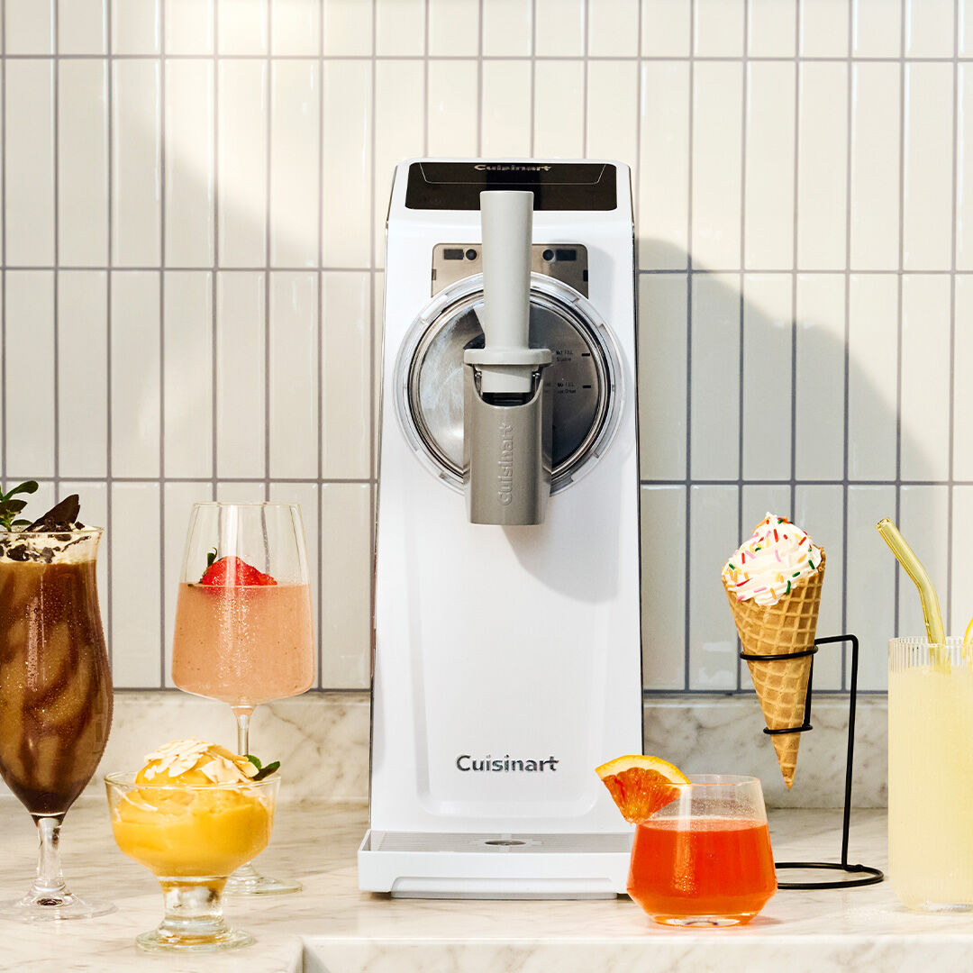 6-en-1 Sorbetière et Machine à Granités - Cuisinart - Sorbetière et turbine à glace - - La Guilde Culinaire