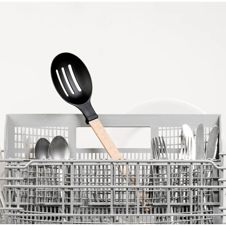 Cuillière Trouée/Natural+Noir 14"(35cm) - Epicurean    - Epicurean - Cuillère de service -  - La Guilde Culinaire