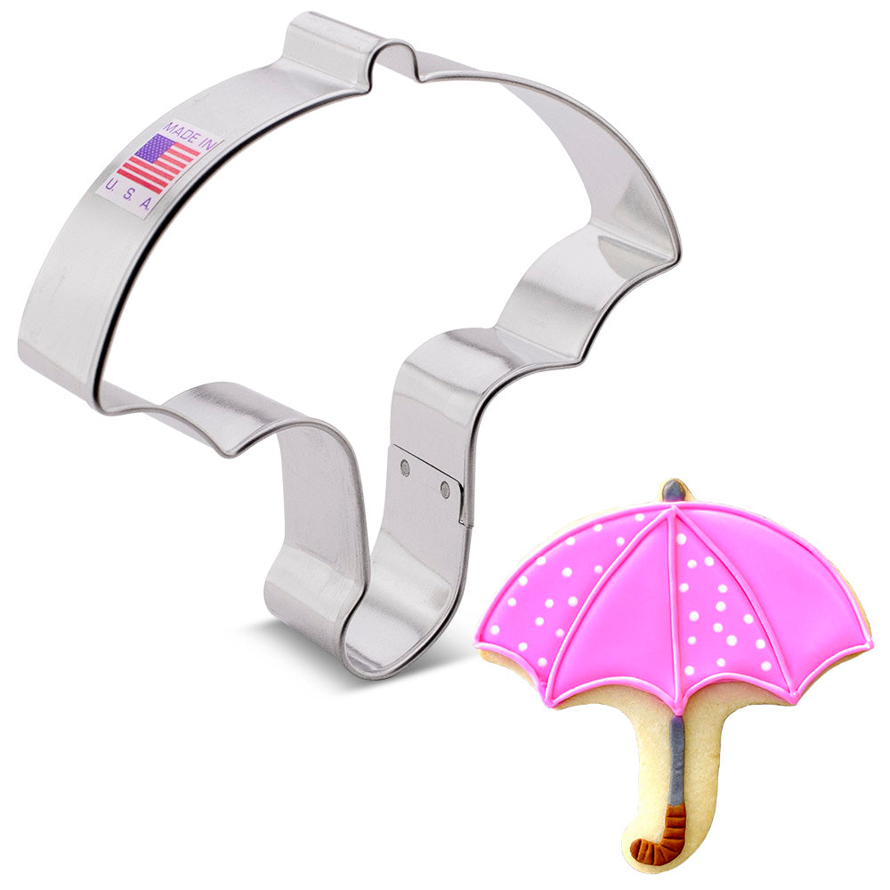 Emporte-pièce parapluie 3.75" x 4"    - Ann Clark Cookie Cutters - Emporte-pièce -  - La Guilde Culinaire