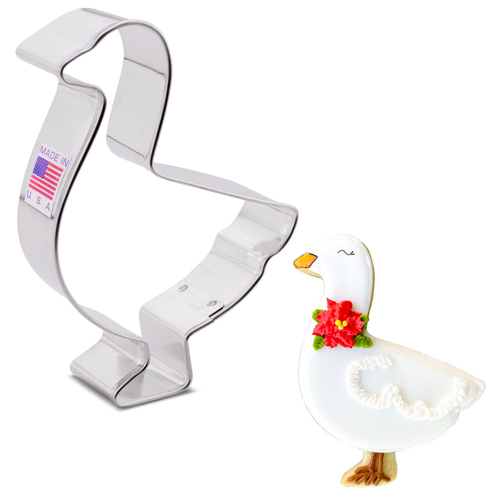 Emporte-pièce en forme d'oie, 4"    - Ann Clark Cookie Cutters - Emporte-pièce -  - La Guilde Culinaire