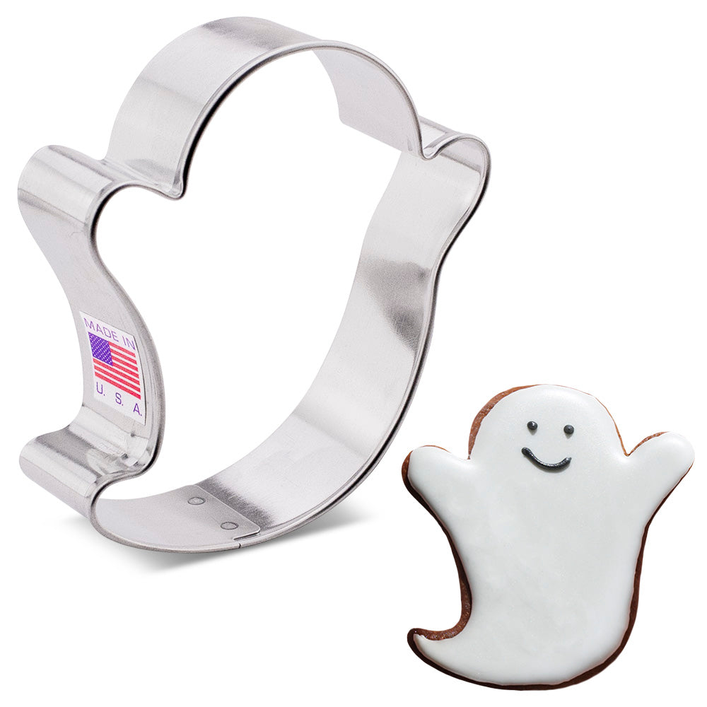 Emporte-pièce fantôme, 3.35" x 2.9"    - Ann Clark Cookie Cutters - Emporte-pièce -  - La Guilde Culinaire