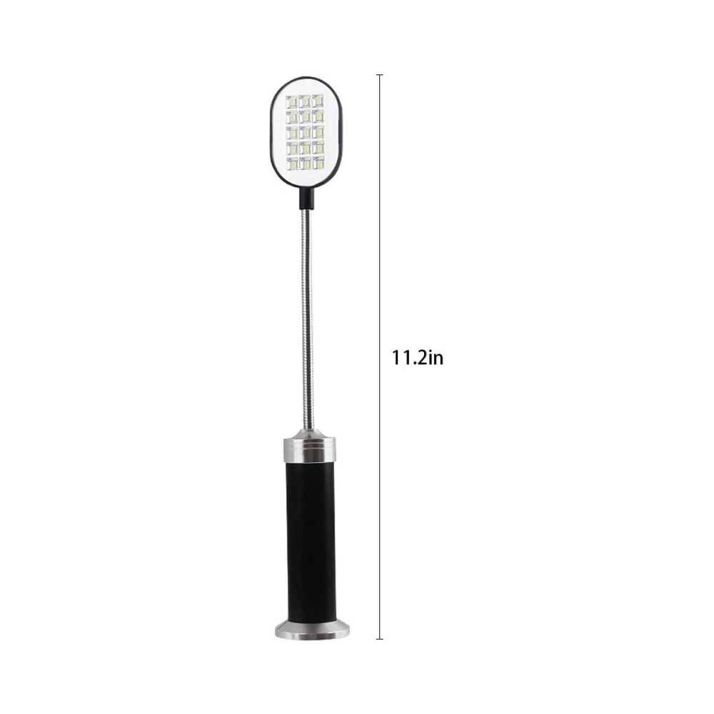 Lampe de gril rotative, argent    - Outset - Lampe gril -  - La Guilde Culinaire