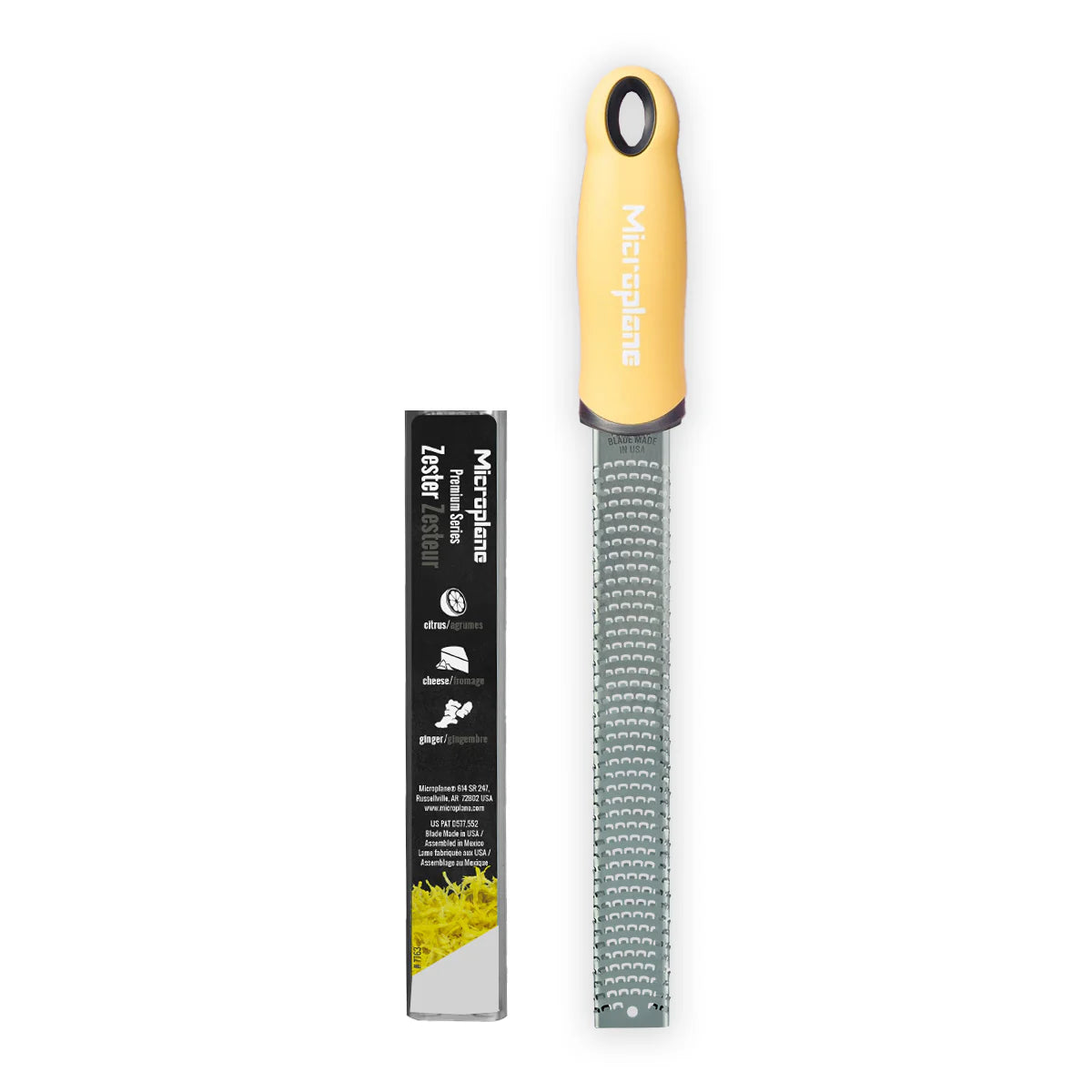 Zesteur-Râpe - Série Premium (Crème de citron), Microplane - Microplane - Râpe et zesteur - - La Guilde Culinaire