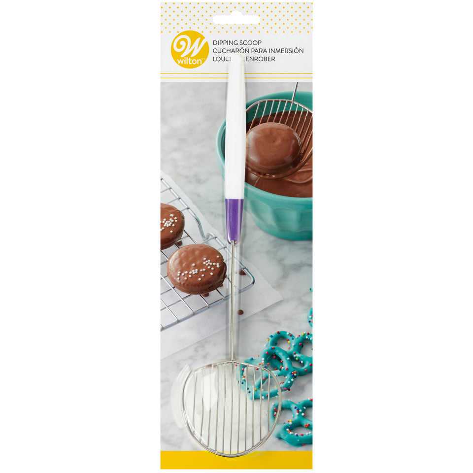 Cuillère à enrober - Wilton - Outil pour enrobage - - La Guilde Culinaire