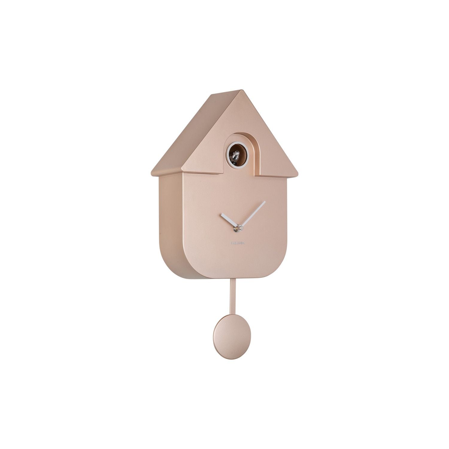 Horloge "The Modern Cuckoo" Or rose métalique - Horloge Karlsson - Horloge - M5-KMC-RG01 - La Guilde Culinaire