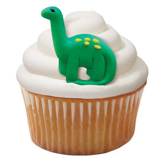 Décorations en glaçage royal - Dinosaures, 12 pièces - Wilton - Décors sucrés - - La Guilde Culinaire