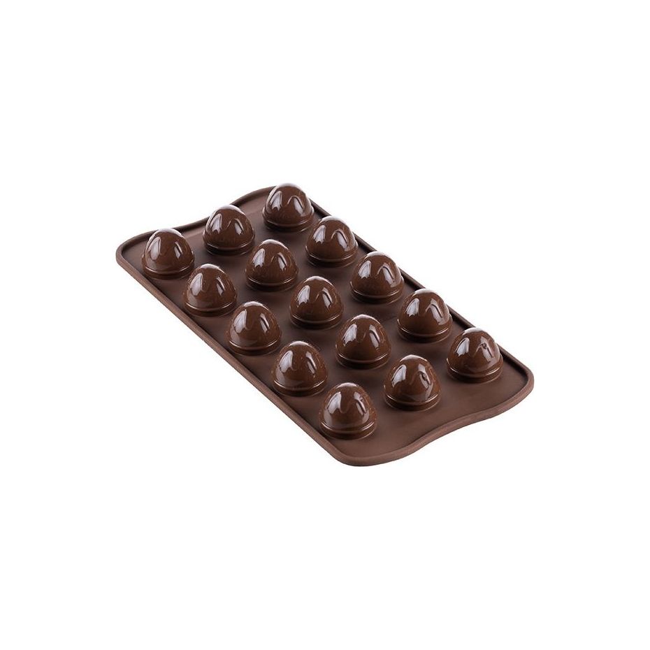 Moule silicone pour chocolat - Oeufs de Pâques - Choco Drop    - SilikoMart - Moule pour chocolat -  - La Guilde Culinaire