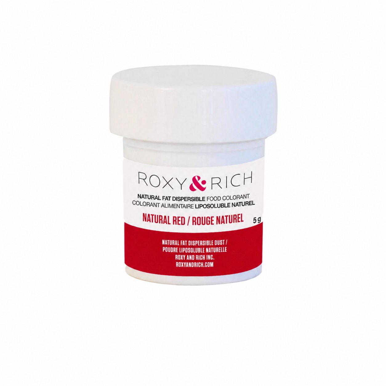 Colorant Alimentaire Liposoluble Naturel Rouge 5g - Roxy & Rich - Colorant alimentaire liposoluble naturel - PN5-012 - La Guilde Culinaire