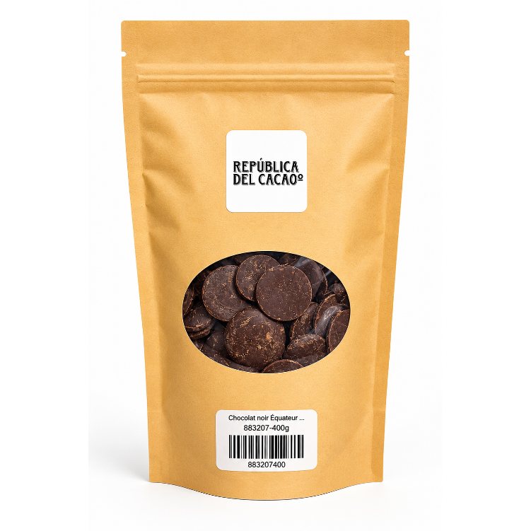 Chocolat noir Équateur + République dominicaine 70% 400 g / 0.88 lbs - Republica Del Cacao - Chocolat - 70%Rép.Dom 883207-400g - La Guilde Culinaire