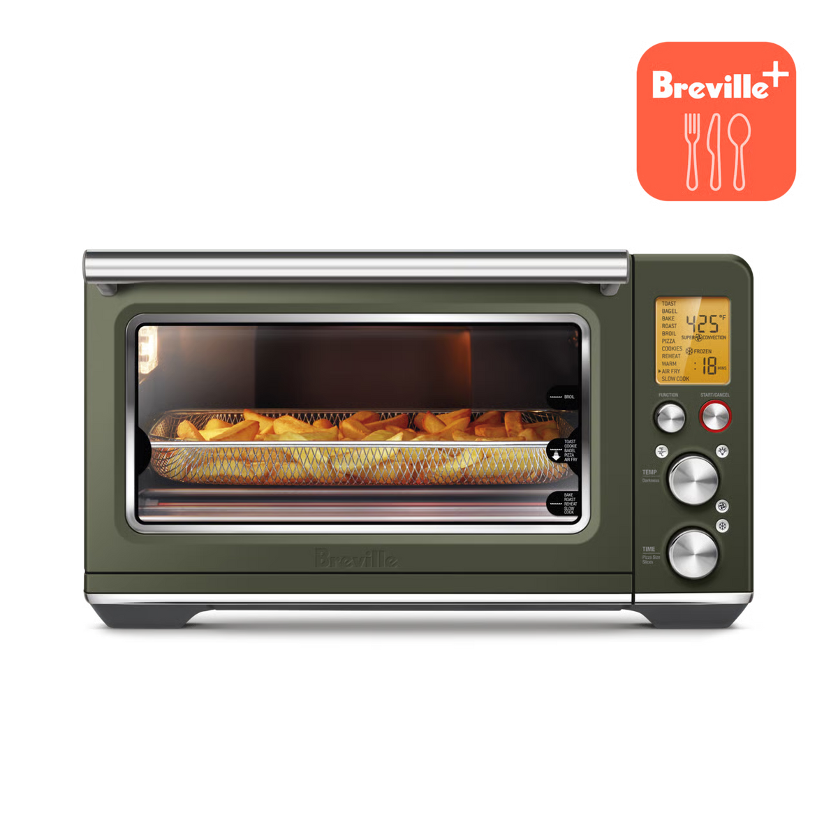 Four the Smart Oven Air Fryer Tapenade d’olive - Breville - Air fryer - BOV860OLT1BNA1 - La Guilde Culinaire