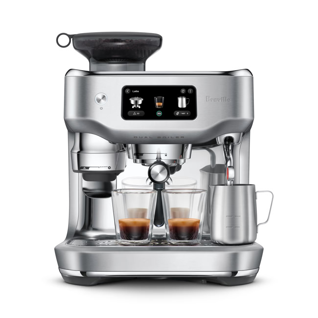 Machine à espresso The Oracle Dual Boiler - Breville - Machine à espresso - - La Guilde Culinaire
