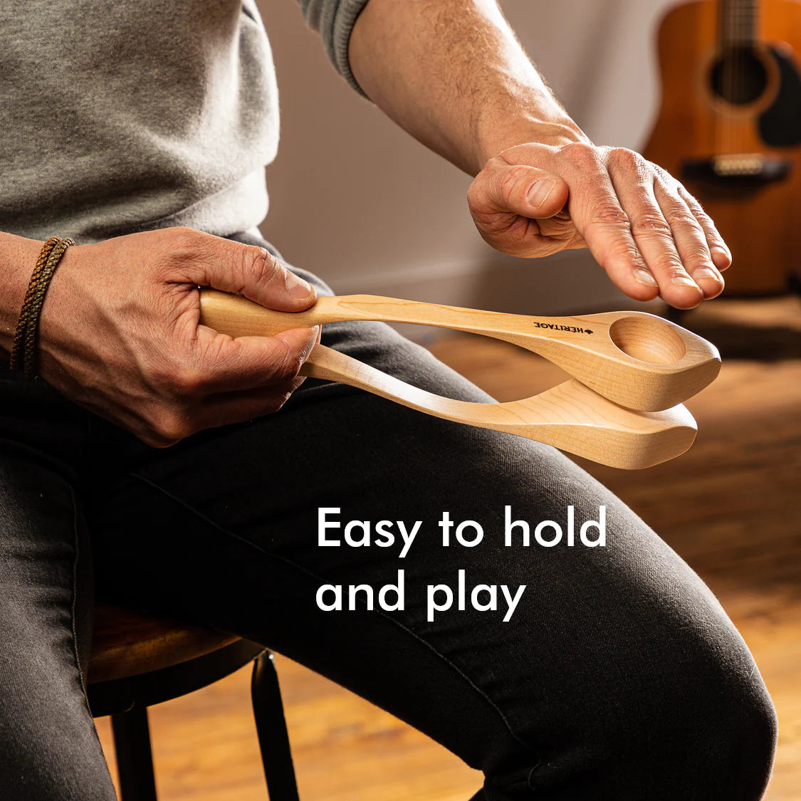 Cuillère Musicale Héritage - Giboulée (Petite)    - Héritage Musical Spoons - Cuillère musicale -  - La Guilde Culinaire