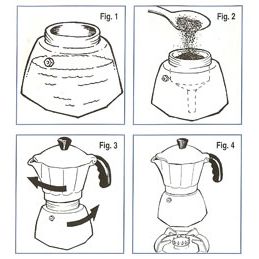 Cafetière expresso Moka Electric Tradizioni - Vev Vigano - Cafetière italienne - - La Guilde Culinaire