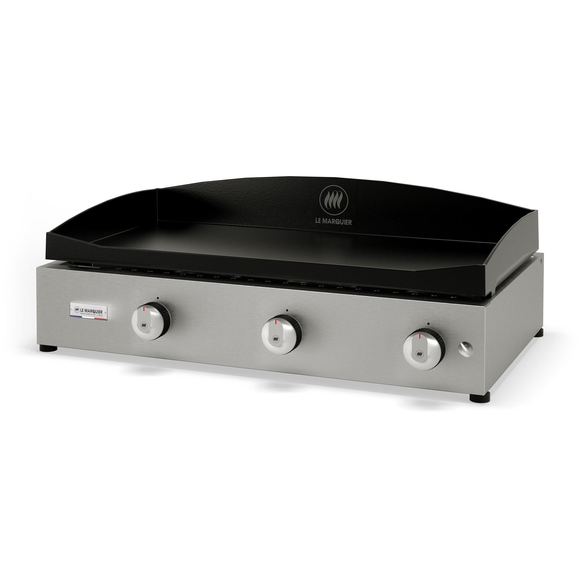 Plancha Pure 375 au Gaz - Le Marquier acier inoxydable - Le Marquier - Plancha - PLVP375ICAN - La Guilde Culinaire