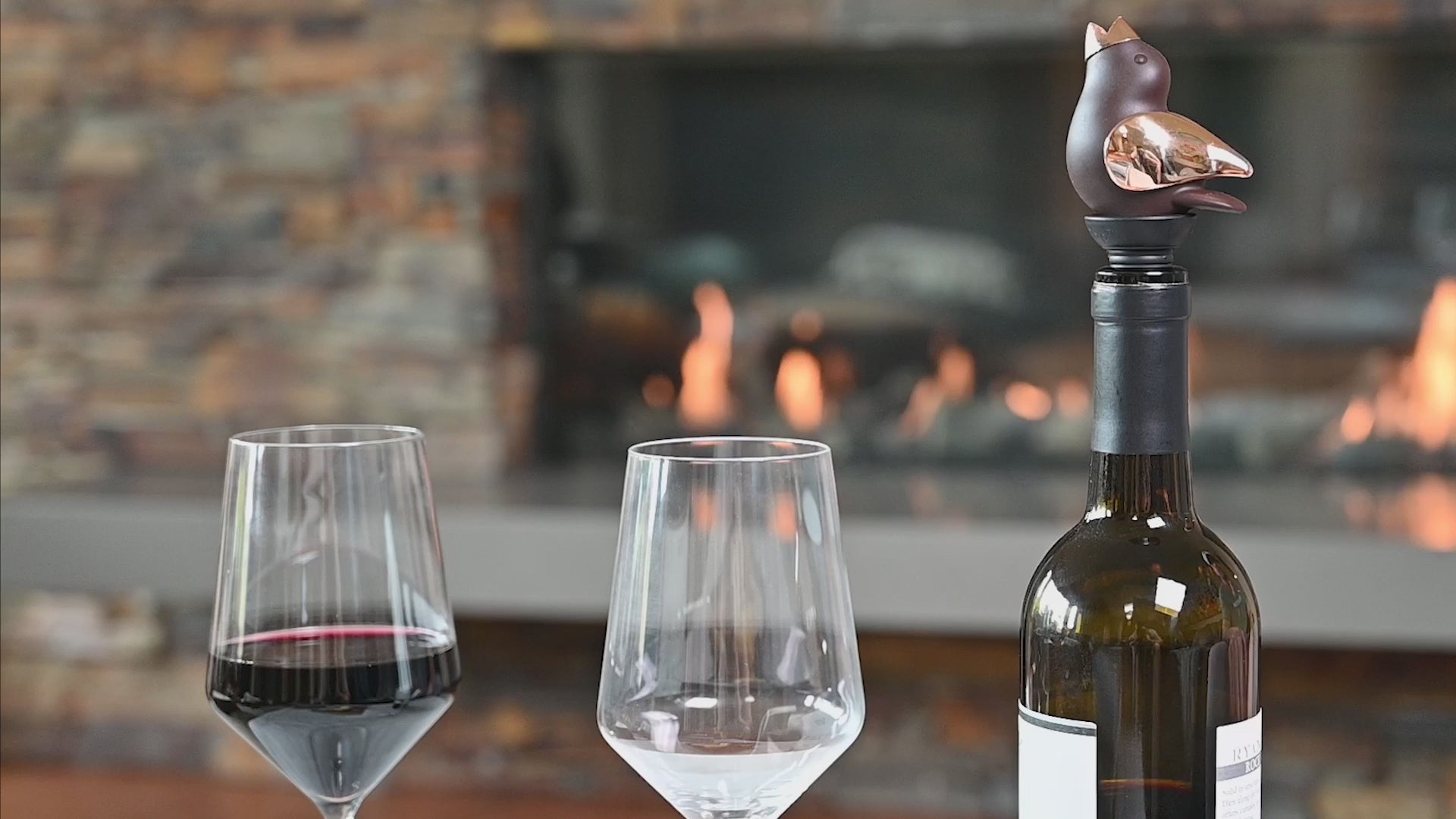 Aérateur Chirpy Top - Gurgle Pot - GurglePot - Aérateur à vin - - La Guilde Culinaire