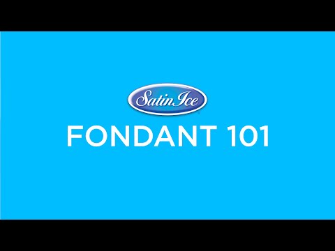 Fondant à Rouler 0.91 kg/2lb Satin Ice - Satin Ice - Fondant - - La Guilde Culinaire