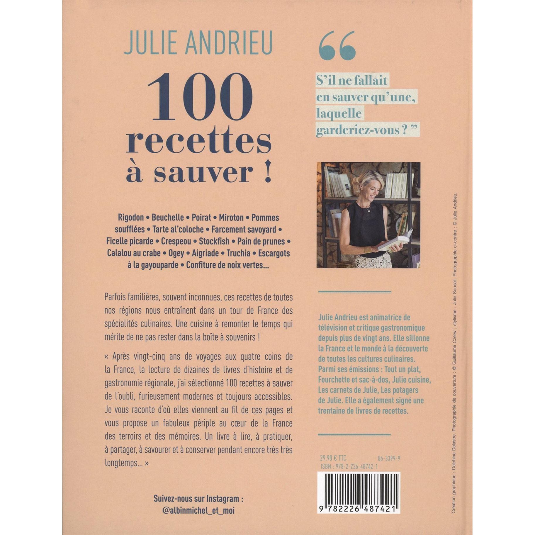 100 recettes à sauver - Albin Michel Ed. - Livre de cuisine - - La Guilde Culinaire