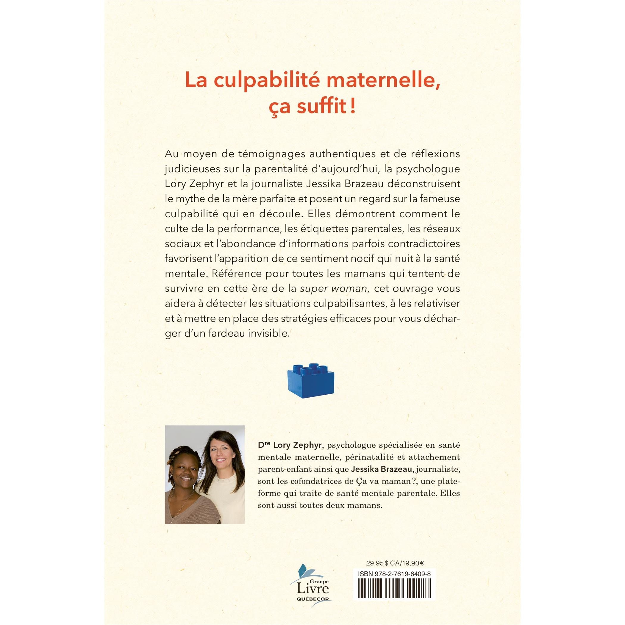 Le mythe de la mère parfaite : Se libérer de la culpabilité maternelle - De L'Homme Ed. - Livre de bien-être - - La Guilde Culinaire