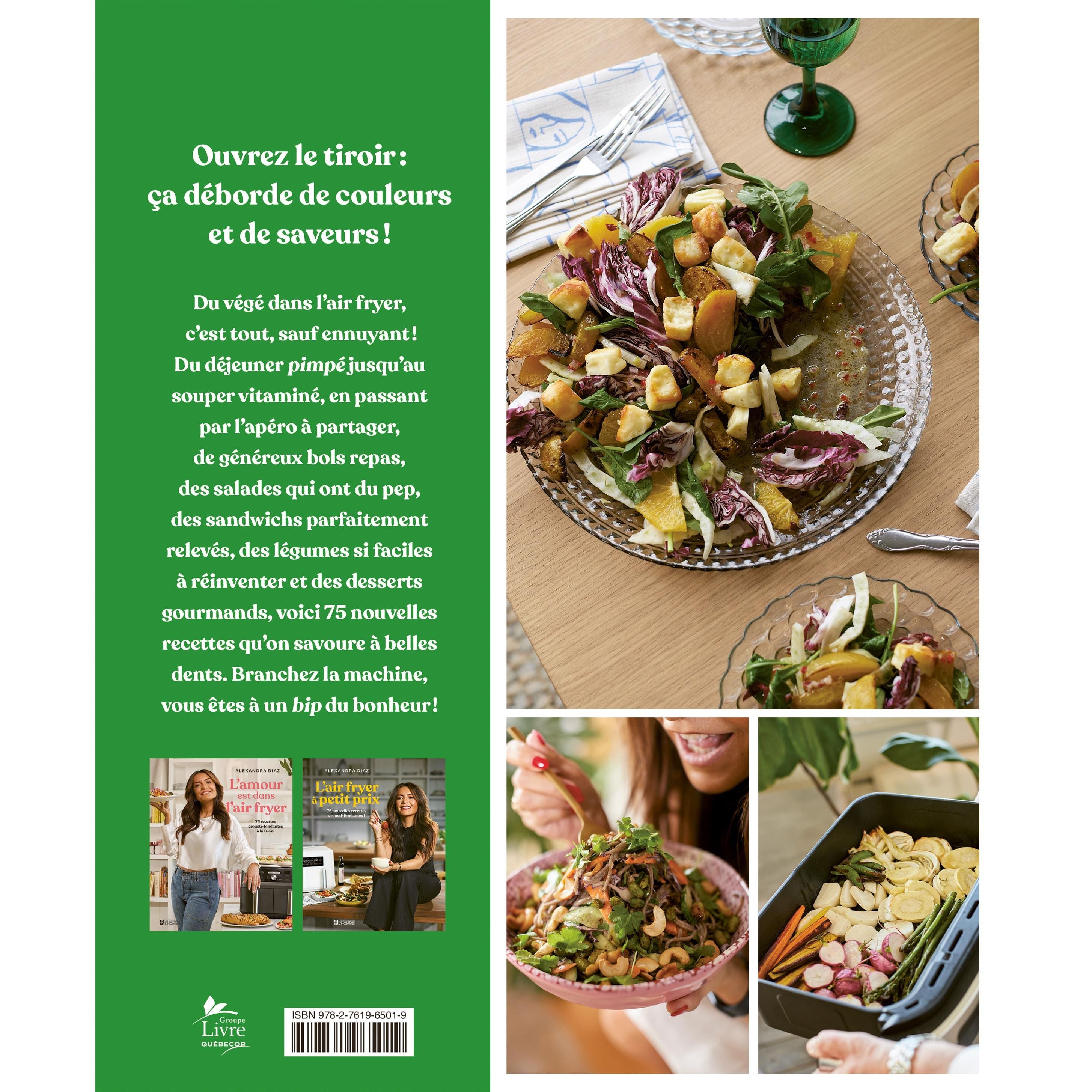 L'Air fryer tout végé - De L'Homme Ed. - Livre de cuisine - - La Guilde Culinaire