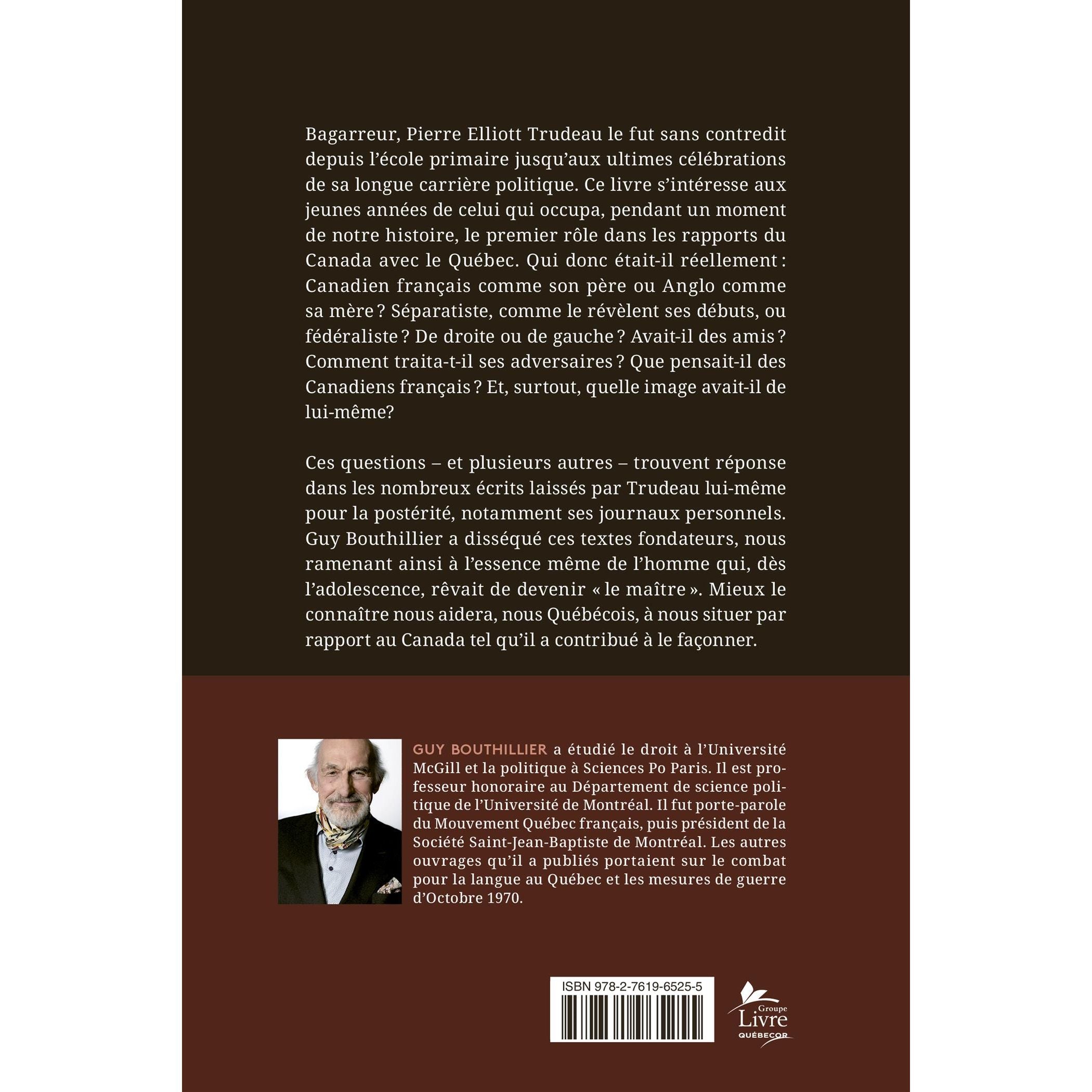 Pierre Elliott Trudeau le bagarreur - De L'Homme Ed. - Livre de cuisine - - La Guilde Culinaire