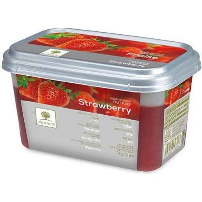 Purée de Fraise surgelée 1kg    - Ravifruit - Purée de fruit -  - La Guilde Culinaire