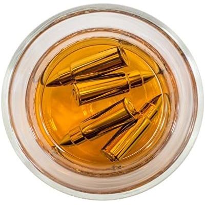 Étui de 6 refroidisseurs en acier et forme de cartouche    - Outset - Moule à glaçons -  - La Guilde Culinaire