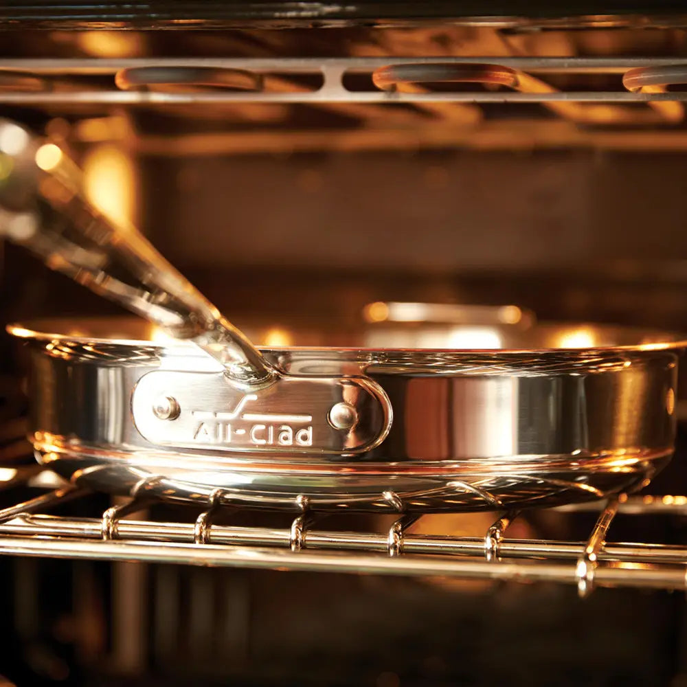 Poêle à frire, Ustensile Copper Core de 5 couches laminées - All-Clad - Poêle à frire - - La Guilde Culinaire